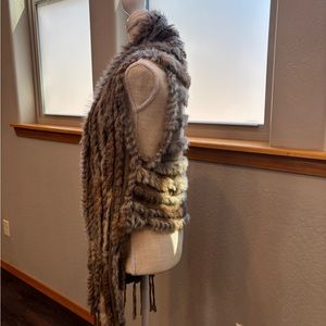 Real Fur Western Vest – Telluride